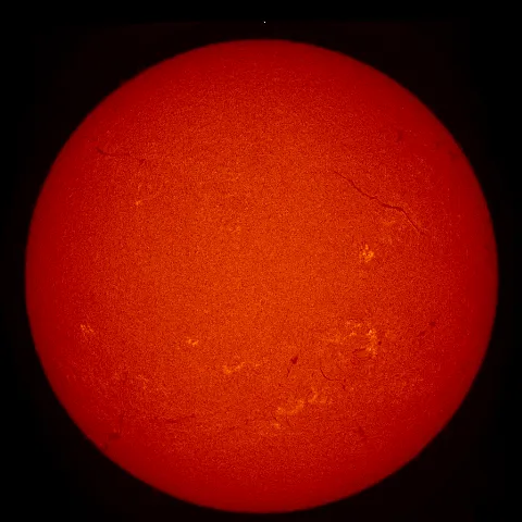 Image of Sun's chromosphere