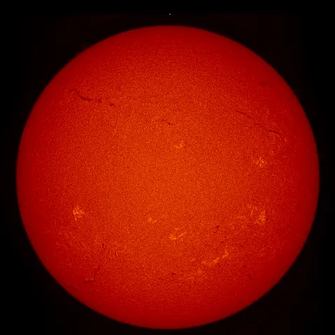 Image of Sun's chromosphere