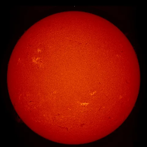 Image of Sun's chromosphere