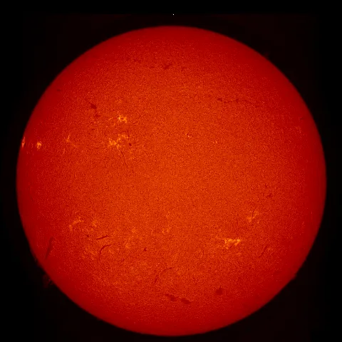 Image of Sun's chromosphere