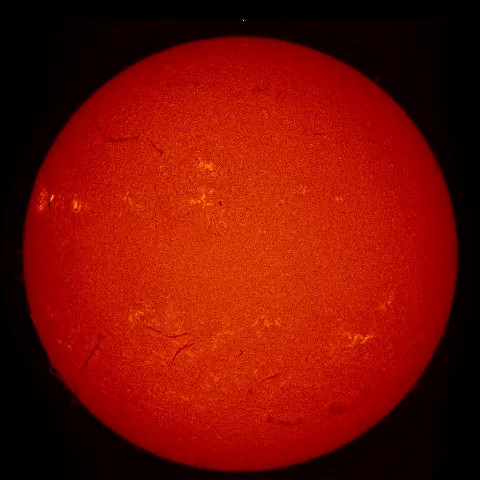 Image of Sun's chromosphere