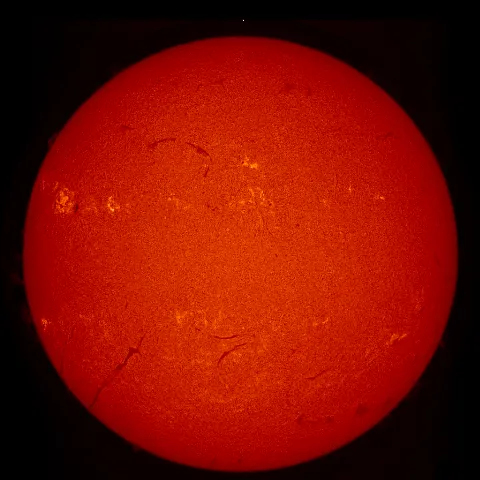 Image of Sun's chromosphere