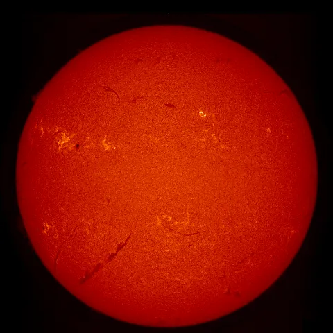 Image of Sun's chromosphere