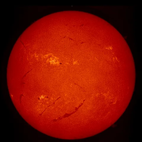 Image of Sun's chromosphere