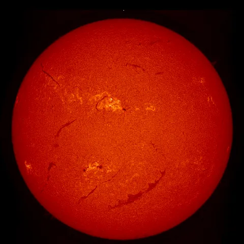 Image of Sun's chromosphere