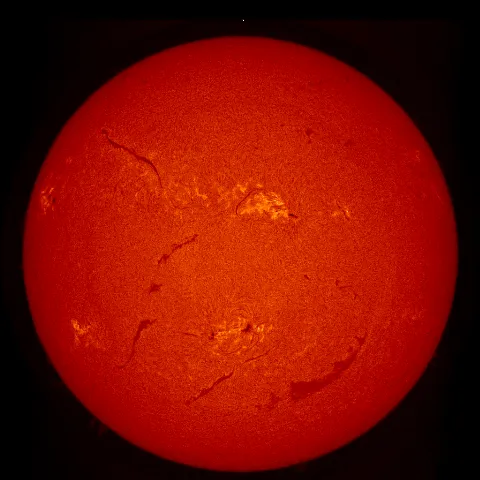 Image of Sun's chromosphere