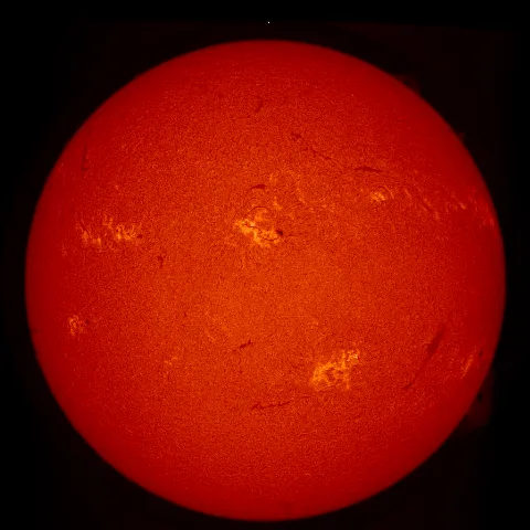 Image of Sun's chromosphere