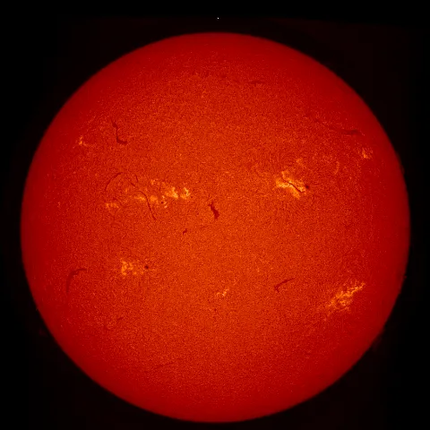 Image of Sun's chromosphere