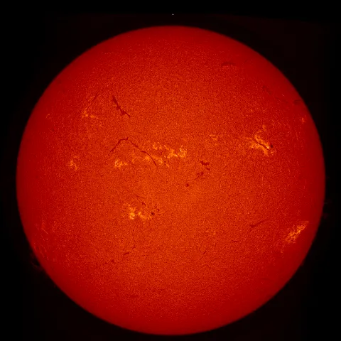 Image of Sun's chromosphere