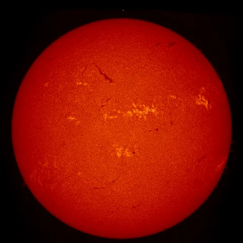 Image of Sun's chromosphere