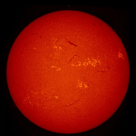 Image of Sun's chromosphere