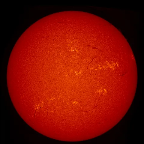 Image of Sun's chromosphere