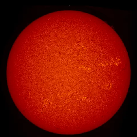 Image of Sun's chromosphere