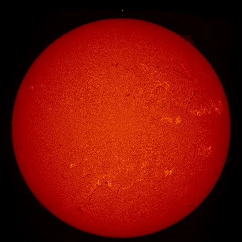 Image of Sun's chromosphere