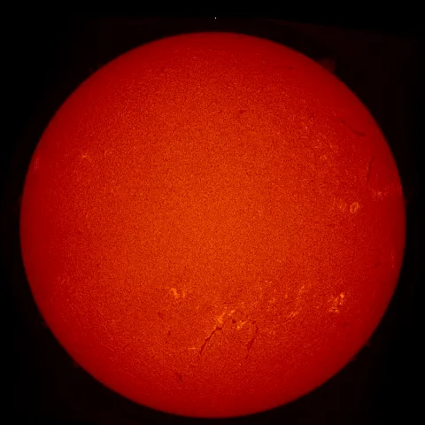 Image of Sun's chromosphere