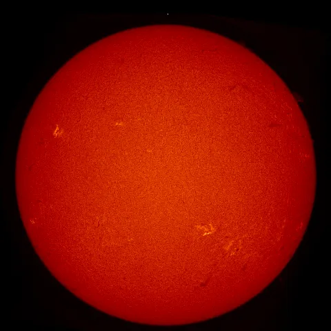 Image of Sun's chromosphere