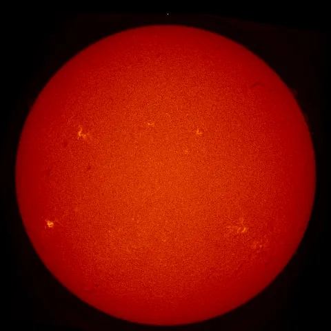 Image of Sun's chromosphere