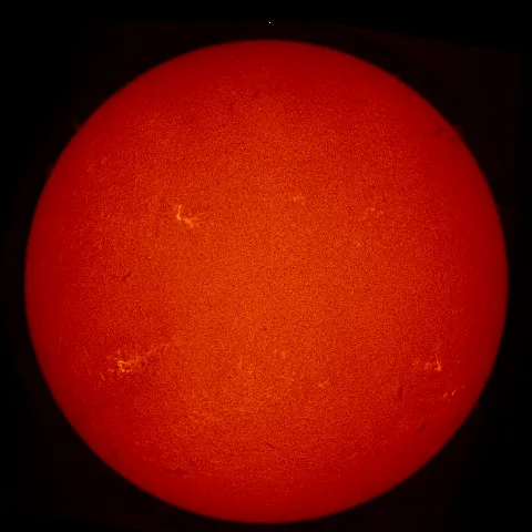 Image of Sun's chromosphere