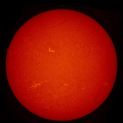 Image of Sun's chromosphere