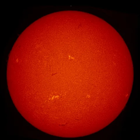 Image of Sun's chromosphere