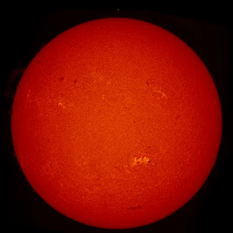 Image of Sun's chromosphere