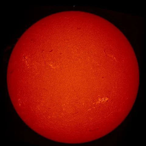 Image of Sun's chromosphere