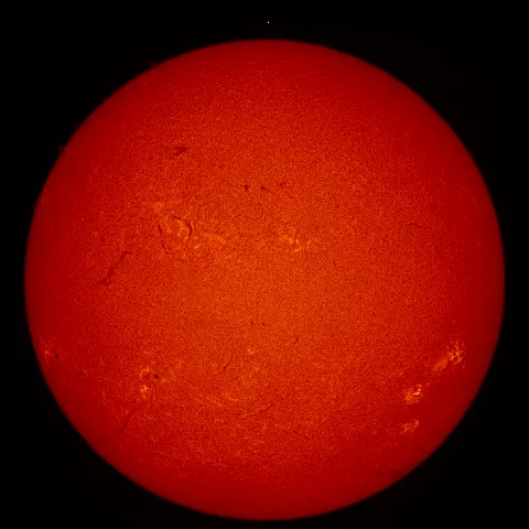 Image of Sun's chromosphere