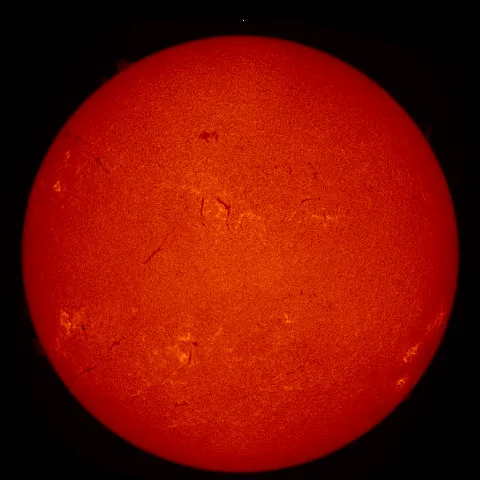 Image of Sun's chromosphere