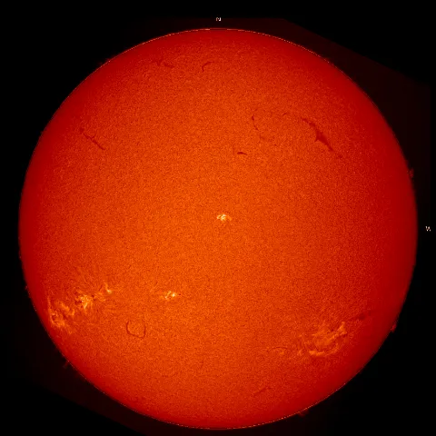 Image of Sun's chromosphere