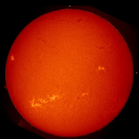 Image of Sun's chromosphere