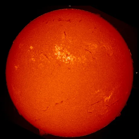 Image of Sun's chromosphere