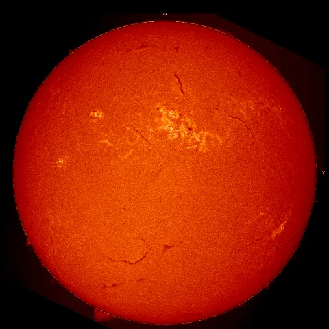 Image of Sun's chromosphere