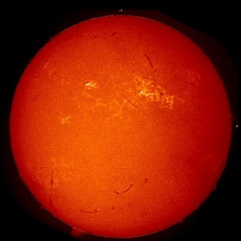 Image of Sun's chromosphere