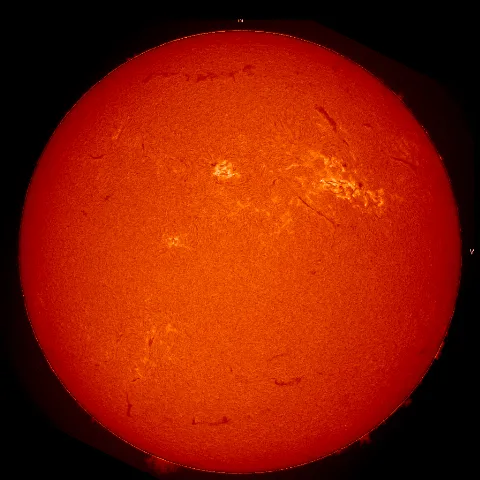 Image of Sun's chromosphere