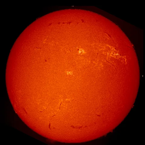 Image of Sun's chromosphere