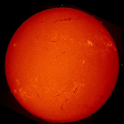 Image of Sun's chromosphere