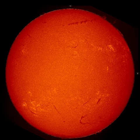 Image of Sun's chromosphere