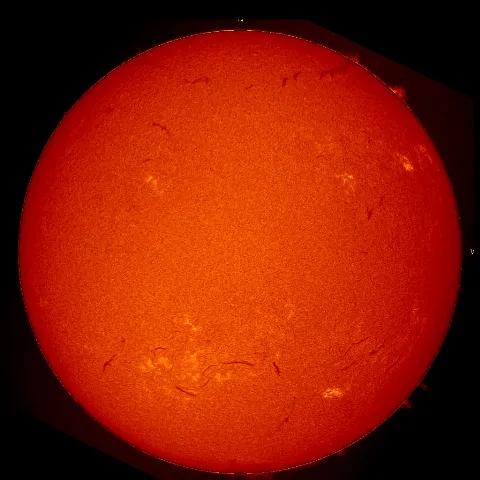 Image of Sun's chromosphere