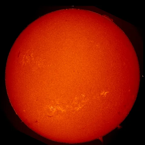 Image of Sun's chromosphere