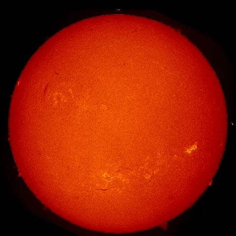 Image of Sun's chromosphere