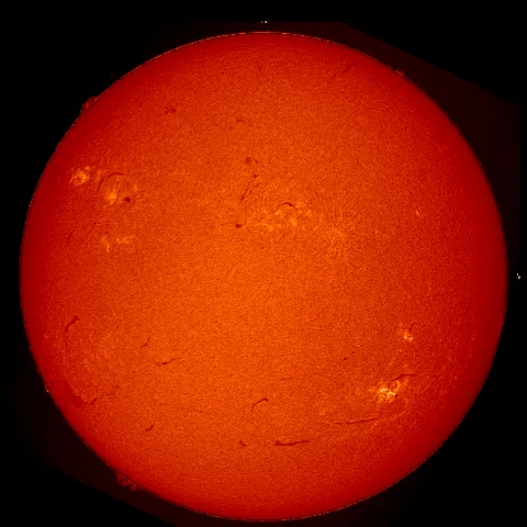 Image of Sun's chromosphere