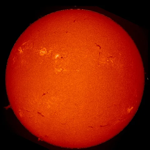 Image of Sun's chromosphere