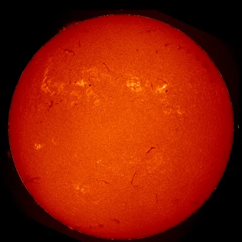 Image of Sun's chromosphere