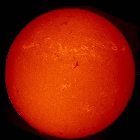 Image of Sun's chromosphere