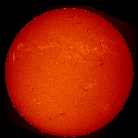 Image of Sun's chromosphere