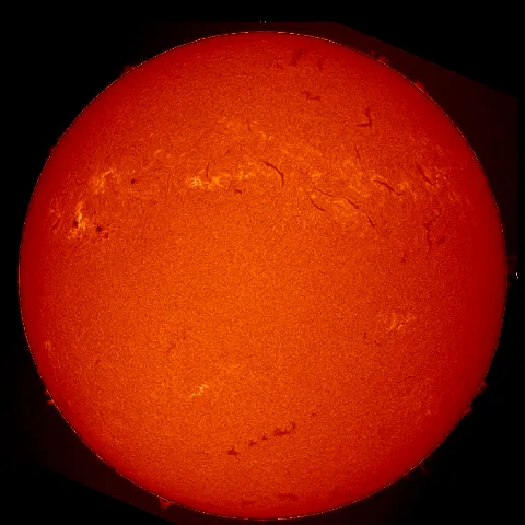 Image of Sun's chromosphere