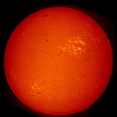 Image of Sun's chromosphere