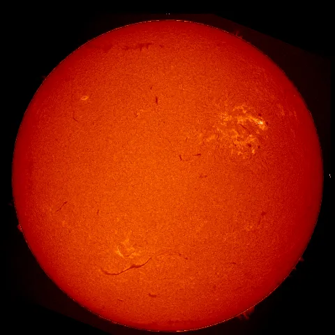 Image of Sun's chromosphere