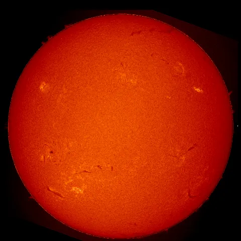 Image of Sun's chromosphere