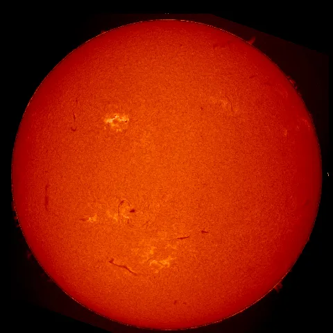 Image of Sun's chromosphere